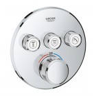 Grohe Grohtherm SmartControl bateria wannowo-prysznicowa podtynkowa termostatyczna 3 wyjścia chrom 29121000