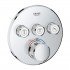 Grohe Grohtherm SmartControl bateria wannowo-prysznicowa podtynkowa termostatyczna 3 wyjścia chrom 29121000