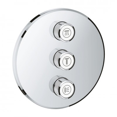 Grohe Grohtherm SmartControl zawór odcinający potrójny chrom 29122000