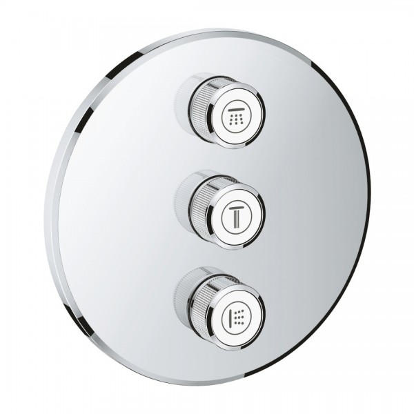 Grohe Grohtherm SmartControl zawór odcinający potrójny chrom 29122000