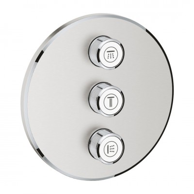 Grohe Grohtherm SmartControl zawór odcinający potrójny stal 29122DC0