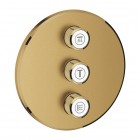 Grohe Grohtherm SmartControl zawór odcinający potrójny brushed cool sunrise 29122GN0