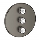 Grohe Grohtherm SmartControl zawór odcinający potrójny brushed hard graphite 29122AL0