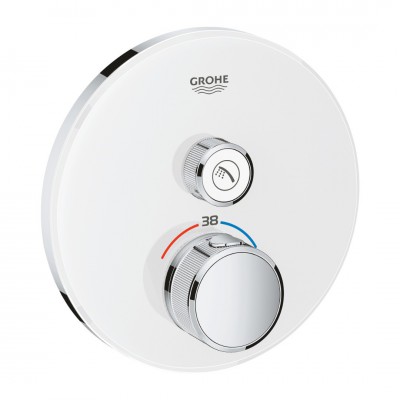 Grohe Grohtherm SmartControl bateria prysznicowa podtynkowa termostatyczna biały/chrom 29150LS0