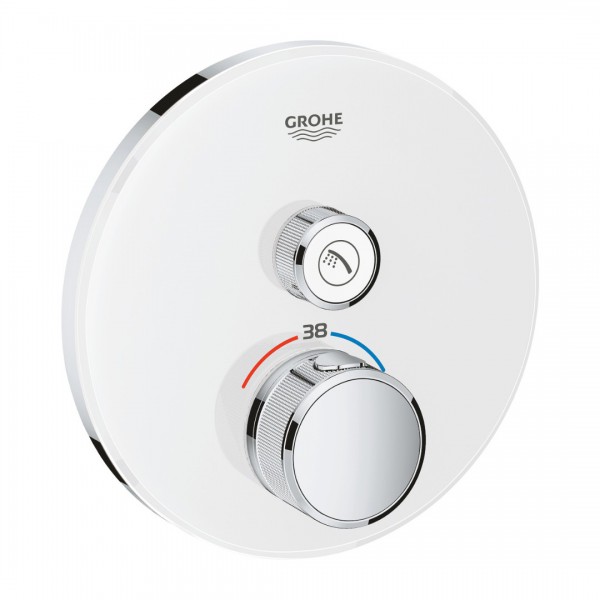 Grohe Grohtherm SmartControl bateria prysznicowa podtynkowa termostatyczna biały/chrom 29150LS0