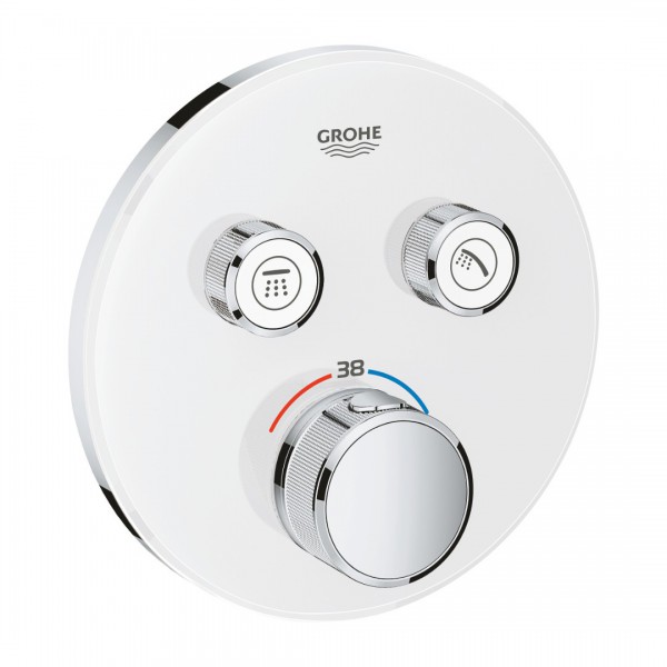 Grohe Grohtherm SmartControl bateria prysznicowa podtynkowa termostatyczna biały/chrom 29151LS0