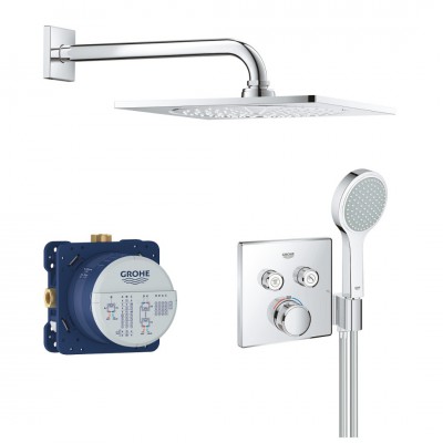 Grohe Grohtherm SmartControl zestaw prysznicowy podtynkowy termostatyczny chrom 34742000
