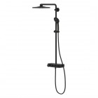 Grohe Euphoria System SmartControl 310 zestaw prysznicowy termostatyczny z deszczownicą phantom black 22120KF0