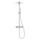 Grohe Euphoria System SmartControl 310 zestaw prysznicowy ścienny termostatyczny z deszczownicą stal 26508DC0