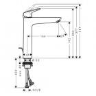Hansgrohe Logis bateria umywalkowa 71095000