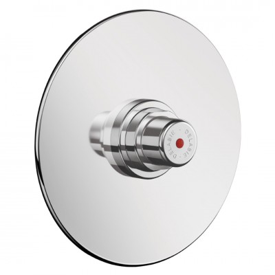 Delabie Tempostop bateria czasowa natryskowa podtynkowa do wody zmieszanej chrom 749128