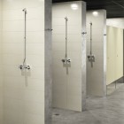 Delabie Tempomix 3 zestaw natryskowy natynkowy z regulacją temperatury chrom 794450