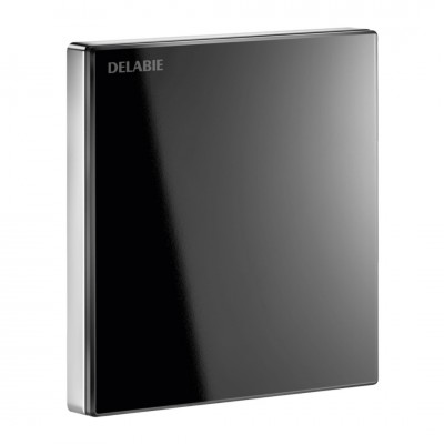 Delabie Tempomatic 4 zawór elektroniczny pisuarowy podtynkowy 6V czarny 430030