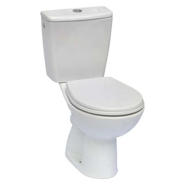 Roca Adele miska WC do kompaktu o/poziomy biała A342195000