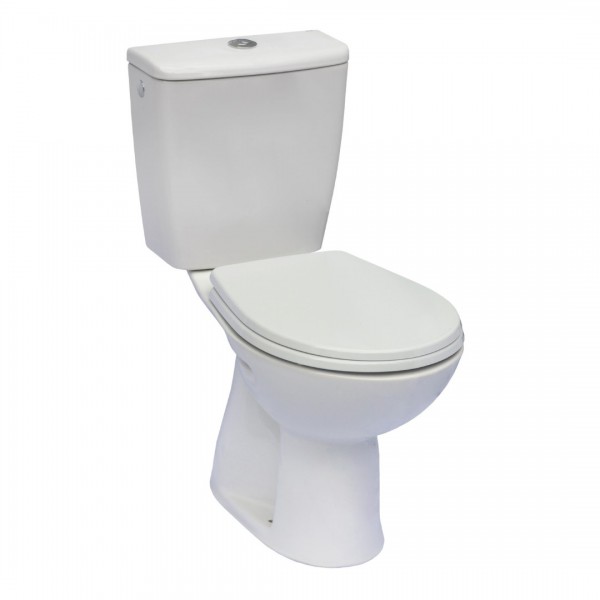 Roca Adele miska WC do kompaktu o/pionowy biała A342196000