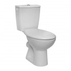 Roca Adele miska WC Rimless do kompaktu o/poziomy biała A342593000