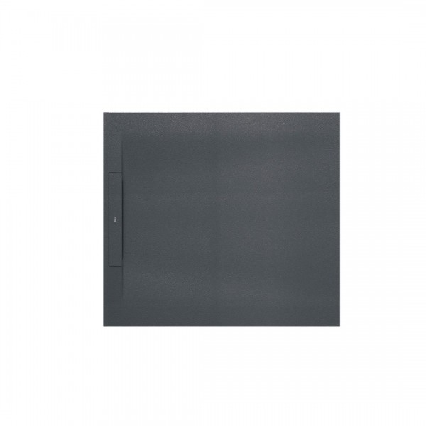 Roca Pyros brodzik kwadratowy kompozytowy 90x90 cm szary łupek AP90138438401200