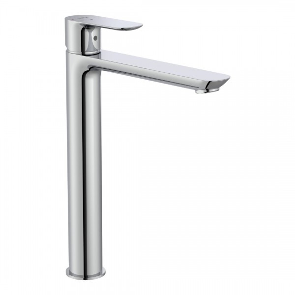 Roca Cala bateria umywalkowa wysoka stojąca chrom A5A346EC0M