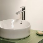 Roca Cala bateria umywalkowa wysoka stojąca chrom A5A346EC0M