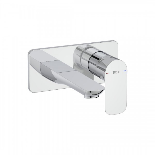 Roca Cala bateria umywalkowa podtynkowa wylewka 17,6 cm chrom A5A356EC00