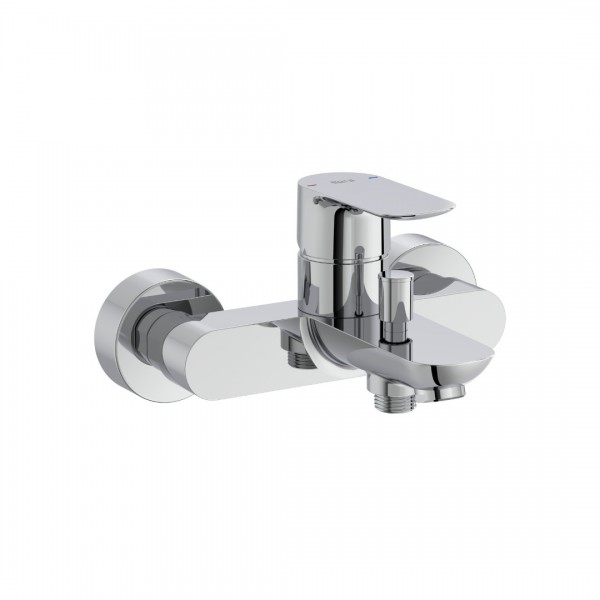 Roca Cala bateria wannowa ścienna chrom A5A026EC00