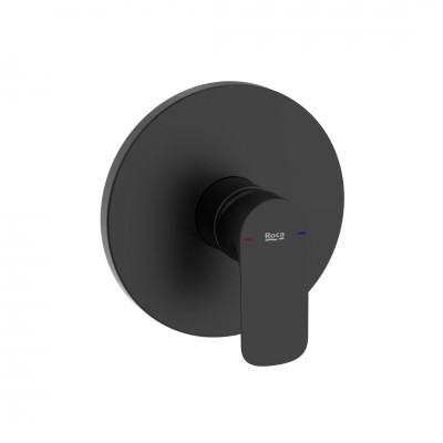 Roca Cala bateria prysznicowa podtynkowa czarny mat A5A226ENB0