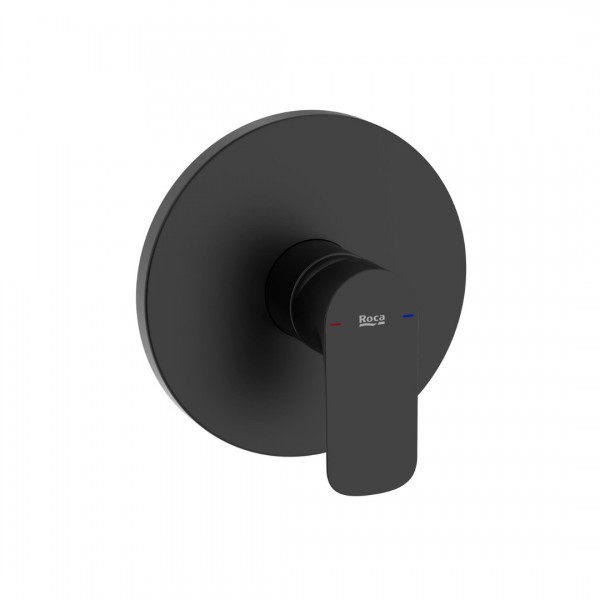 Roca Cala bateria prysznicowa podtynkowa czarny mat A5A226ENB0