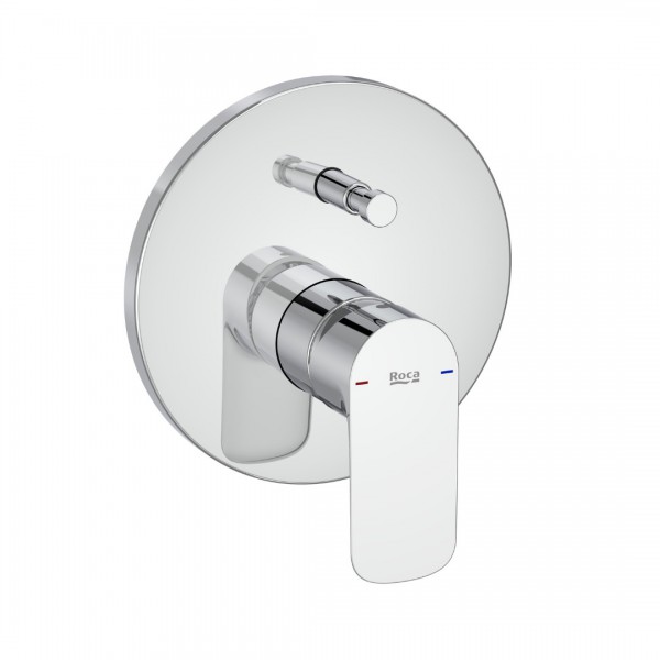 Roca Cala bateria wannowo-prysznicowa podtynkowa chrom A5A066EC00