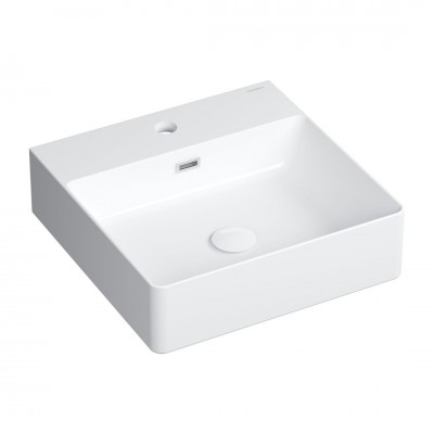 Omnires Garland umywalka nablatowa 42x43 cm biały połysk GARLAND420BP