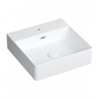 Omnires Garland umywalka nablatowa 42x43 cm biały połysk GARLAND420BP