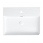 Omnires Garland umywalka nablatowa 60x43 cm biały połysk GARLAND600BP