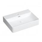 Omnires Garland umywalka nablatowa 60x43 cm biały połysk GARLAND600BP