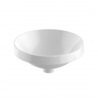 Geberit Variform umywalka wpuszczana 40 cm okrągła biała szkliwiony spód 500.703.01.2