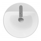 Geberit Variform umywalka wpuszczana 48 cm okrągła biała z powłoką KeraTeck 500.704.00.2