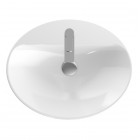 Geberit Variform umywalka wpuszczana w blat 60x48 cm owalna biała 500.726.01.2