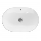 Geberit Variform umywalka wpuszczana 60x40 cm eliptyczna biała 500.728.01.2