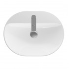 Geberit Variform umywalka wpuszczana 60x40 cm eliptyczna biała 500.732.01.2