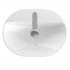 Geberit Variform umywalka wpuszczana 60x45 cm eliptyczna biała 500.734.01.2