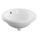 Geberit Variform umywalka podblatowa 33 cm okrągła biała 500.744.01.2