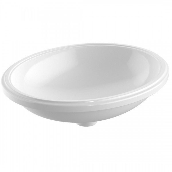 Geberit Variform umywalka podblatowa 56x46 cm owalna biała 500.754.01.2