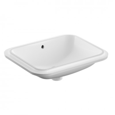 Geberit Variform umywalka podblatowa 53x44 cm prostokątna biała 500.760.01.2