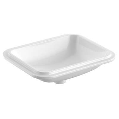 Geberit Variform umywalka podblatowa 53x44 cm prostokątna biała 500.762.01.2