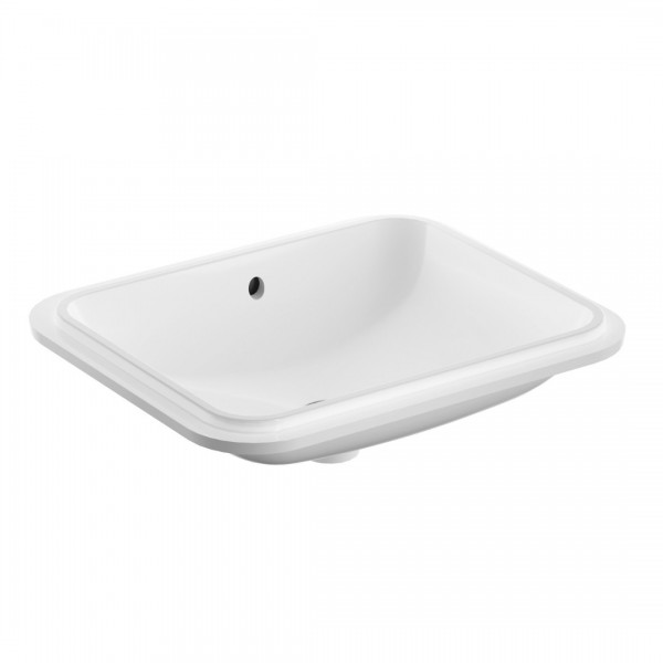 Geberit Variform umywalka podblatowa 58x49 cm prostokątna biała 500.764.01.2