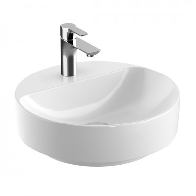 Geberit Variform umywalka nablatowa 45 cm okrągła biała 500.770.01.2