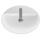 Geberit Variform umywalka nablatowa 60x45 cm owalna biała 500.772.01.2