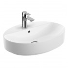 Geberit Variform umywalka nablatowa 60x45 cm owalna biała 500.772.01.2