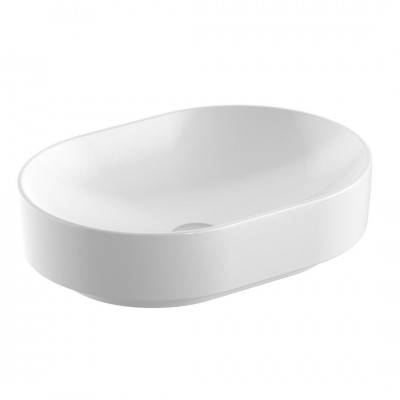 Geberit Variform umywalka nablatowa 55x40 cm eliptyczna biała 500.774.01.2