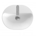 Geberit Variform umywalka nablatowa 50x40 cm eliptyczna biała 500.776.01.2