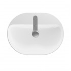 Geberit Variform umywalka nablatowa 60x45 cm eliptyczna biała 500.777.01.2