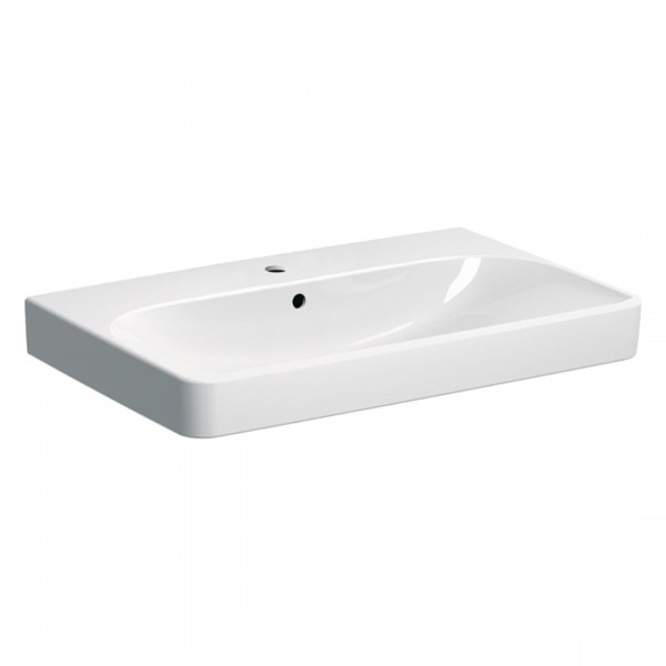 Geberit Smyle Square umywalka 75x48 cm prostokątna biała 500.249.01.1